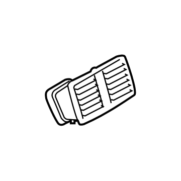 BMW 64-22-9-292-742 Rear Fresh Air Grille