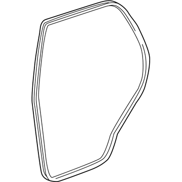 Toyota 62332-35011 Surround Weatherstrip