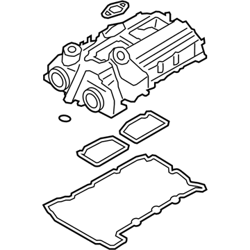 BMW 11-12-7-588-418 Gasket Set, Cylinder Head Cover