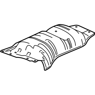 Acura 74603-TZ5-A00 Plate B