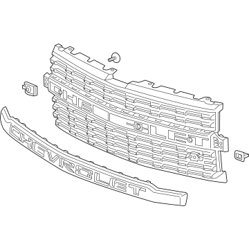 GM 84453563 Grille