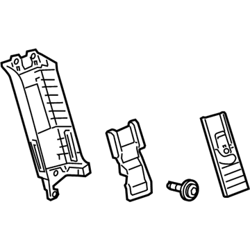 Lexus 62638-60160-B3 GARNISH, Quarter PIL