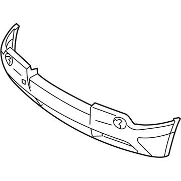 BMW 51-11-3-400-897 Trim Panel, Bumper, Front Bottom