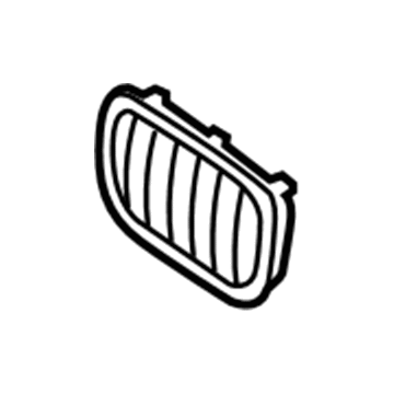 BMW 51-13-3-402-910 Grille, Front, Right