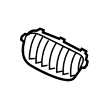 BMW 51-13-3-402-909 Grille, Front, Left