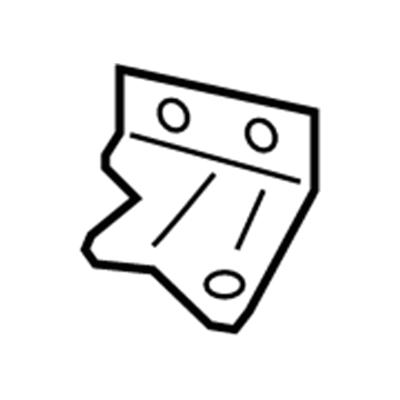 BMW 51-64-7-210-507 Adapter Plate, Left
