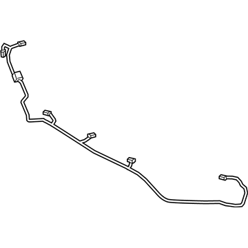 BMW 61-12-9-251-728 Set Of Cables, Front Apron
