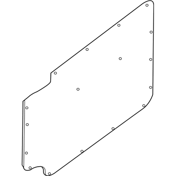 Nissan 82900-1PF2A Interior Wall Panels - Sliding Door Finisher