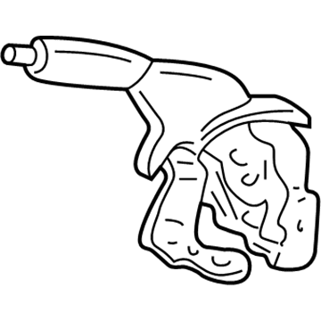 Toyota 46201-17080-C0 Parking Brake Control