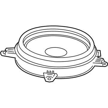 Lexus 86150-06090 Speaker Assembly, W/BRAC