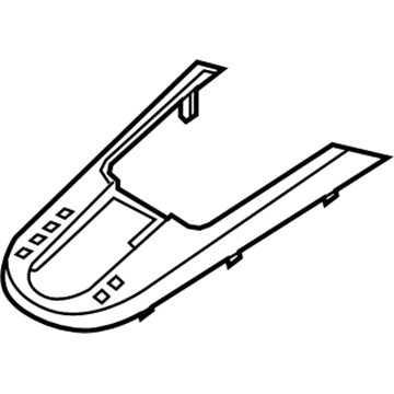 Kia 846501M040DAJ Cover Assembly-Console U