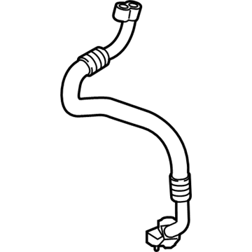 BMW 64-53-9-209-722 Suction Pipe