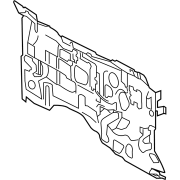 Toyota 55210-74012-B0 Rear Insulator