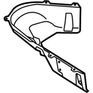 Kia 31220B2000 Protector-Fuel Tank