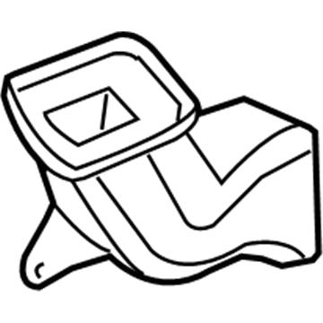 Mopar 4865554AA Duct-Floor Distribution