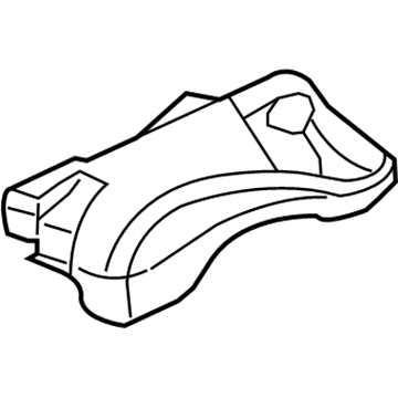 Mopar 4865640AE PLENUM-Fresh Air Inlet