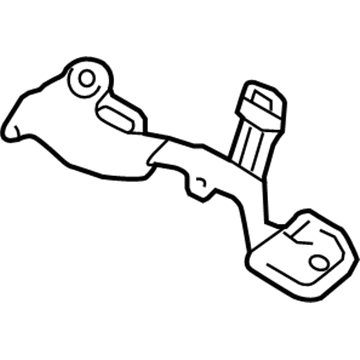 Lexus 73705-53050 Bracket Sub-Assembly, Cr
