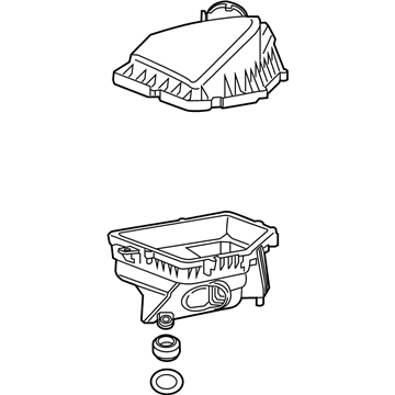 GM 23451063 Air Cleaner Body