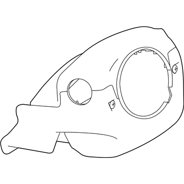 Nissan 48470-6CA0A Cover Steer Column