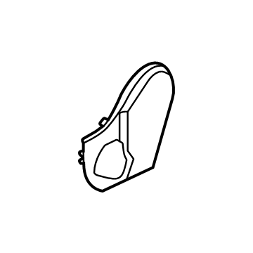 Nissan 87331-6RA1A FINISHER-Cushion, FRT Seat Inner RH