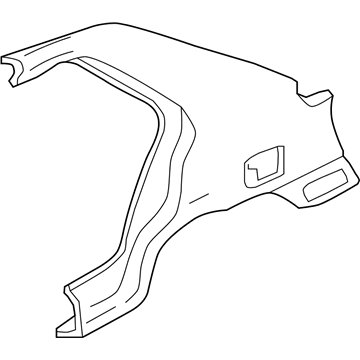 Hyundai 71503-2DA10 Panel Assembly-Quarter Outer, LH