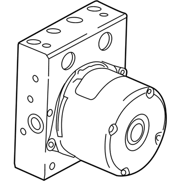 GM 84098204 ABS Control Unit