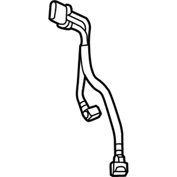 GM 84007695 Return Pipe