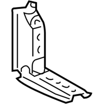 Lexus 51078-60080 Bracket Sub-Assy, Side Step, NO.3