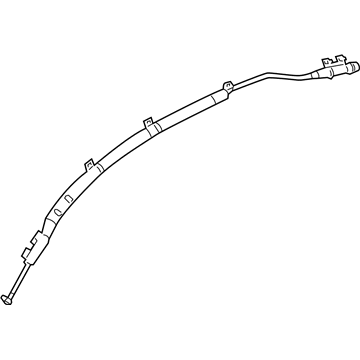 Hyundai 85010-2M000 Curtain Air Bag Module, LH