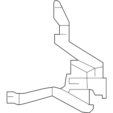 Toyota 88161-0C040 Blind Spot Radar Bracket
