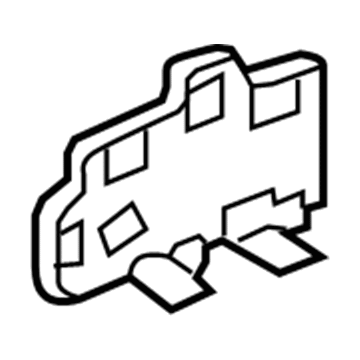 Honda 83408-SHJ-A01 Bracket, L. RR.