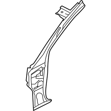 Hyundai 71201-4R000 Pillar Assembly-Front Inner, LH