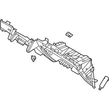 Hyundai 84760-N9100-MMH PANEL-CRASH MAIN CENTER