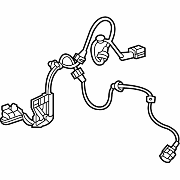 Honda 57450-TGN-G51 Harness Assy., R. FR. (Ads)