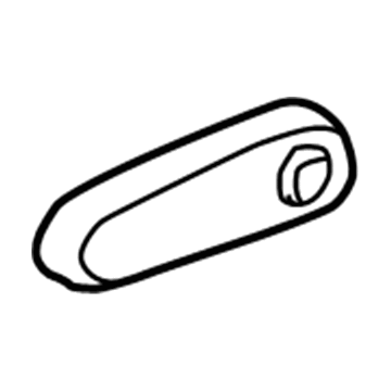 Honda 81580-S0X-A21ZA Armrest Assembly, Left Front Seat (Light Fern Green) (Johnson)