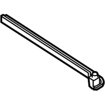 BMW 54-34-7-125-119 Seal, Rear Window Bottom