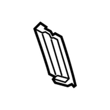 BMW 54-34-7-125-121 Seal, Rear Window Left