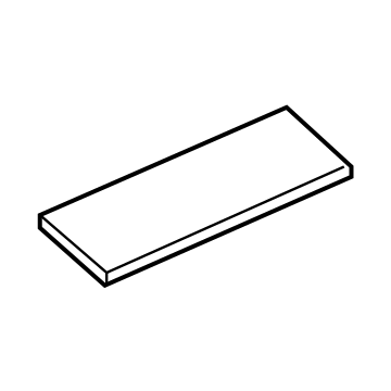 BMW 51-16-6-806-842 INSERT MAT, COMPARTMENT, FRO