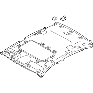 Infiniti 73910-5UT1C Headlining Assy