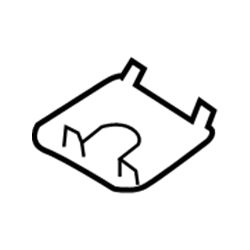 Infiniti 73975-1CA0B Finisher Assy-Roof, Front