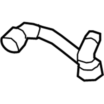 BMW 17-12-8-616-175 COOLANT HOSE