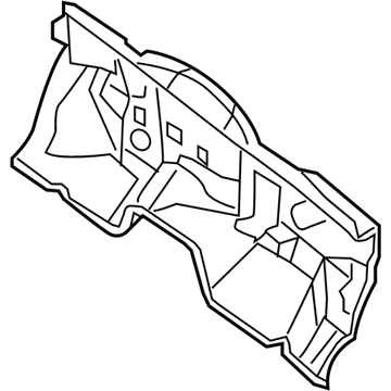 Nissan 67900-ZL00B INSULATOR Dash Center