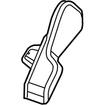 Nissan 88270-EA500 Cover-Leg, 2ND Seat