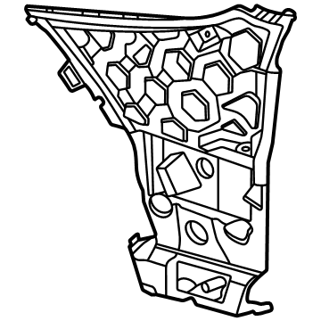 BMW 51-12-8-069-963 MOUNT, BUMPER REAR LEFT