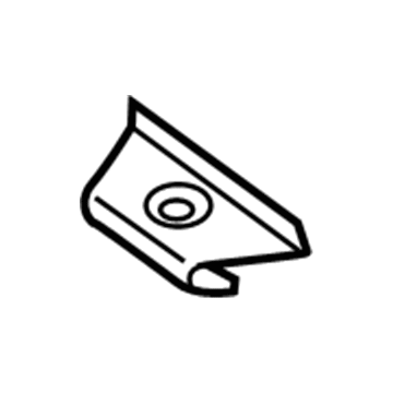 BMW 61-21-6-832-664 Battery Clamping Rail