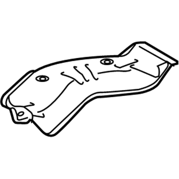 Lexus 77641-75010 Protector, Fuel Tank, NO.1
