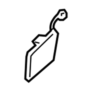 BMW 51-12-7-199-879 Cover, Towing Eye, Primed