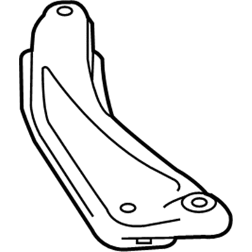 Infiniti 544C4-1EA0A Stay Assy-Front Suspension Member, RH