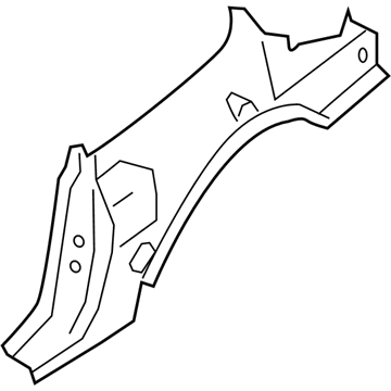 BMW 41-21-8-499-013 EXTERIOR LEFT COLUMN B