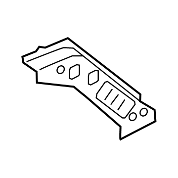 BMW 41-21-8-499-033 SUPPORT, CARRIER SUPPORT, LE:412013